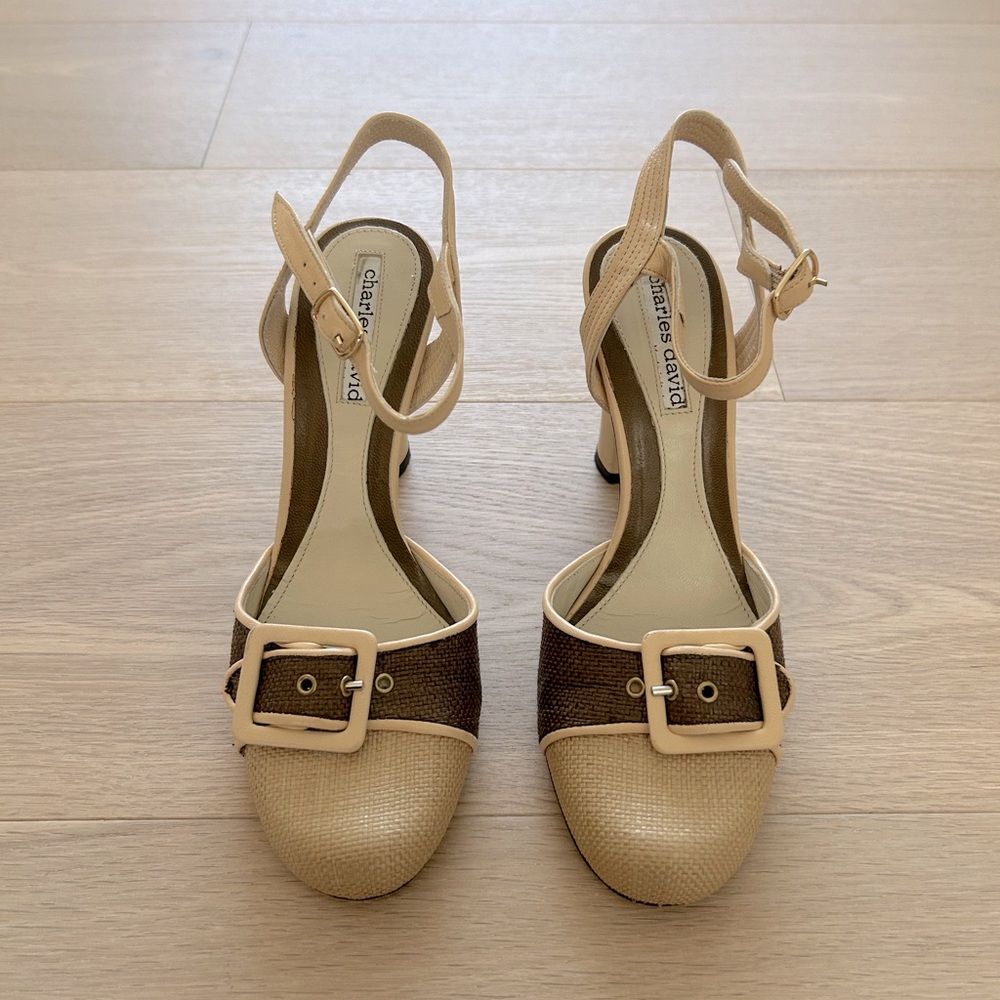Charles David Two-Tone Heels
